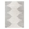 World Rug Gallery Bohemian Stripe Stain Resistant Area Rug 5' x 7' Cream 385CREAM5X7 - alternate 7